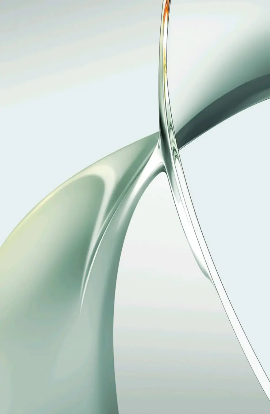 Mirrored glass effect image used in the process section